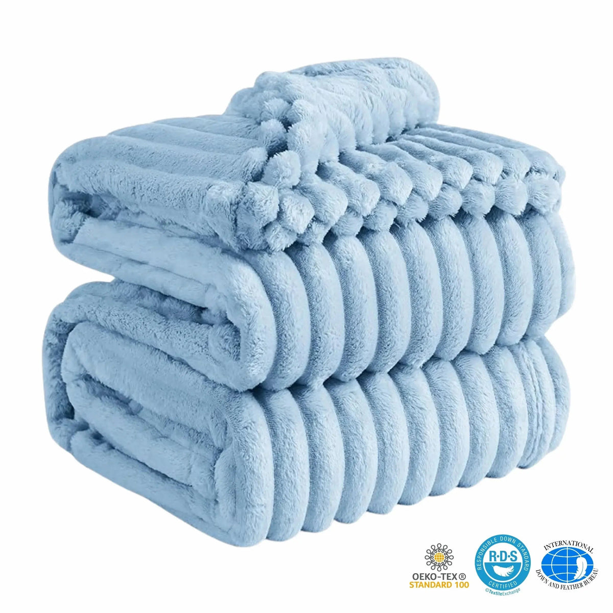 Faux Fur Throw Blanket Soft Plush Warm Sofa Bed Home Decor
