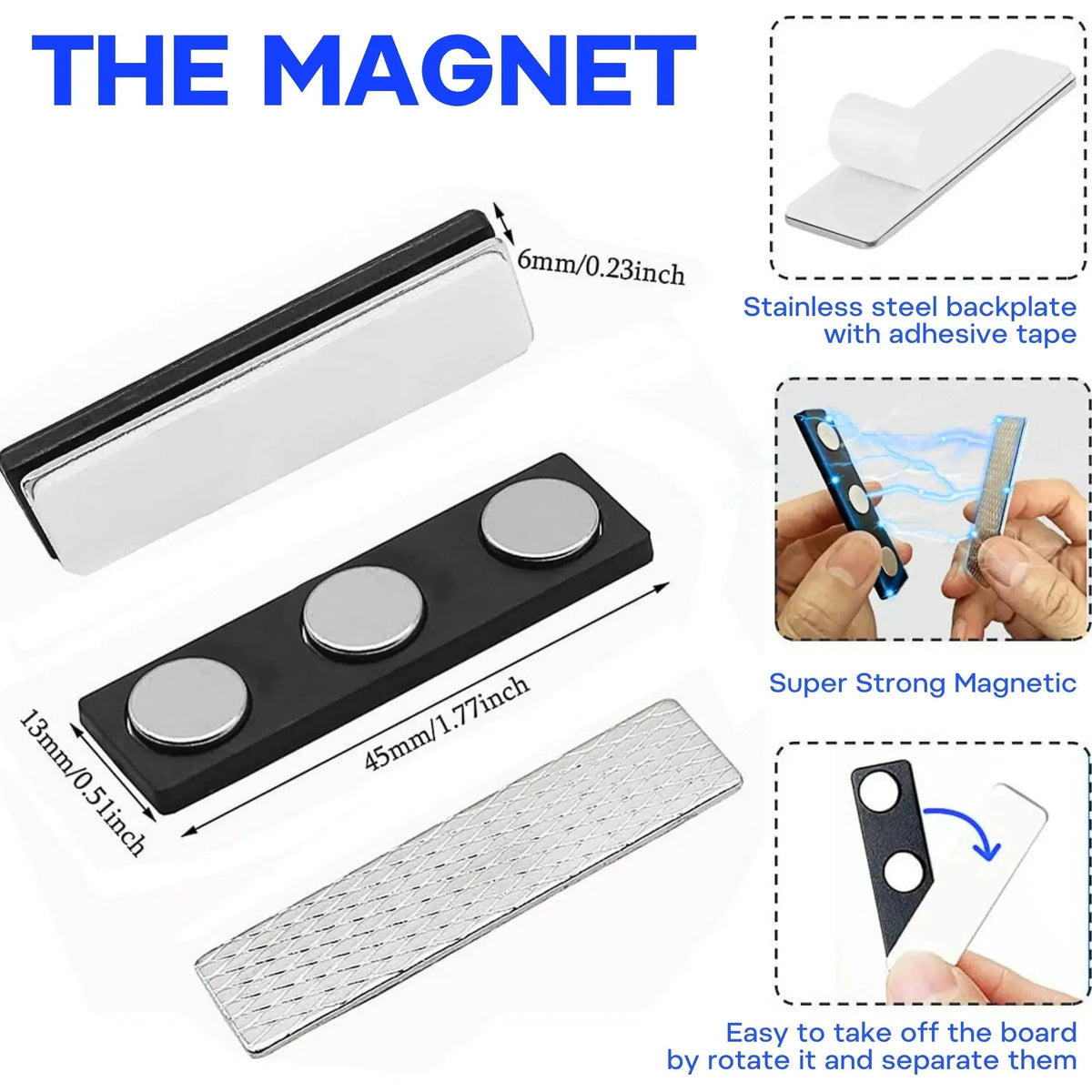 Magnetic Blackout Window Shades for Bedroom Nursery and Kids Room