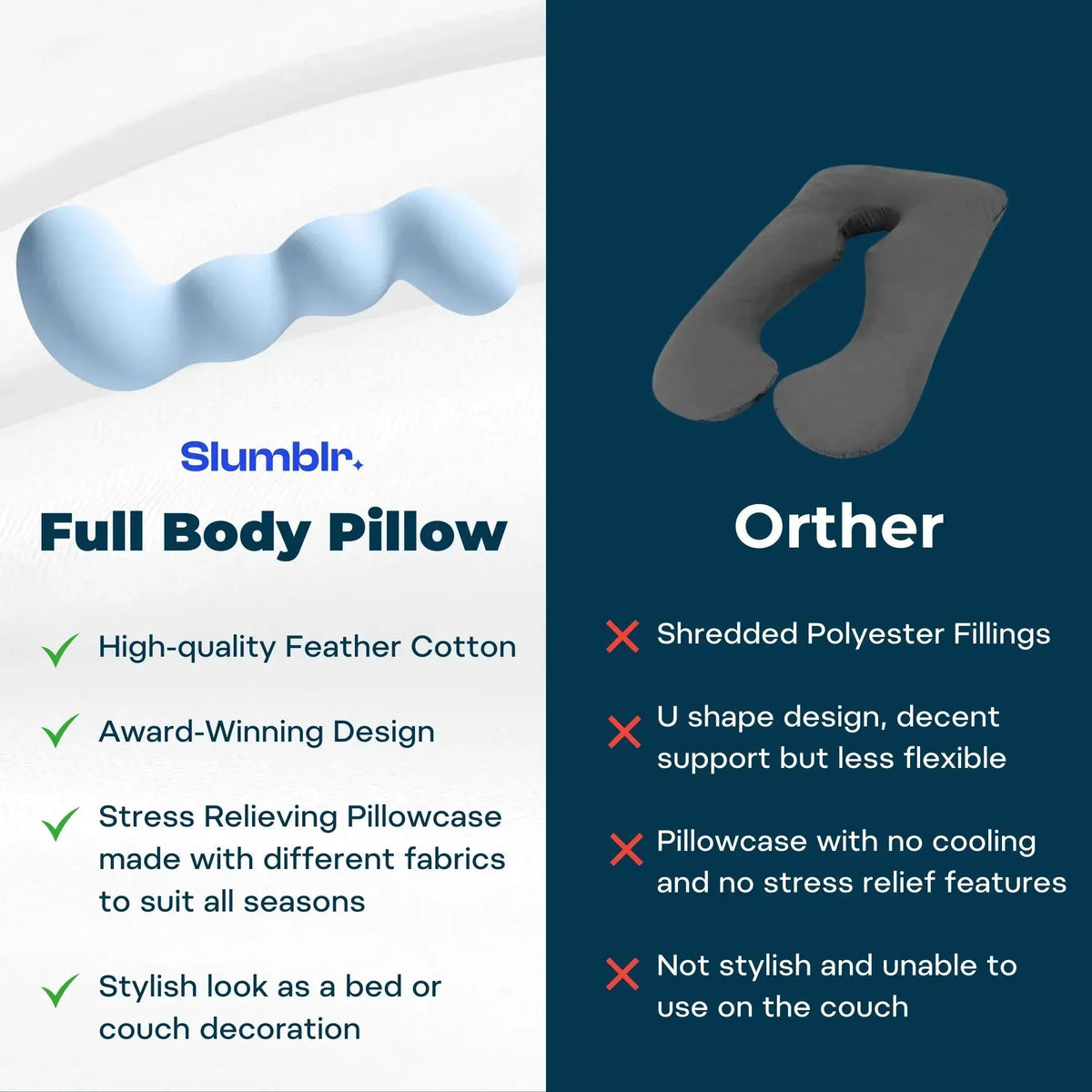 Dinosaur Full Body Pillow for Kids Adults Sleep and Lounging