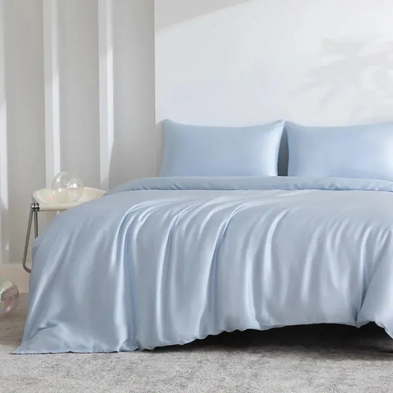 Luxury Bamboo Bed Sheets Set Soft Breathable 4 Piece Bedding