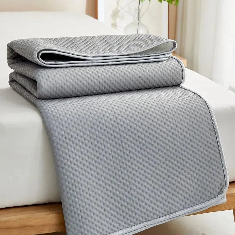 Cooling Mattress Pad Ice Silk Breathable Sleep Mat Bedroom