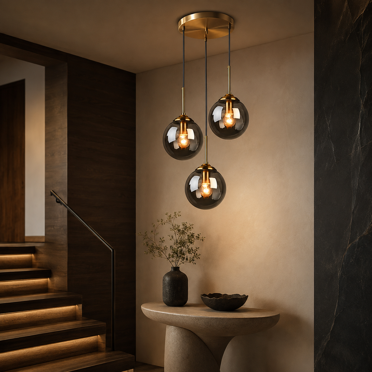Soren Modern Glass Pendant Light