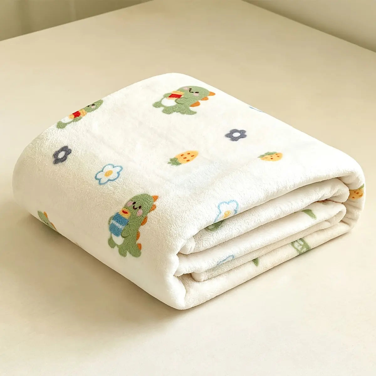 Cloud Velvet Blanket Soft Plush Printed Throw Bedroom