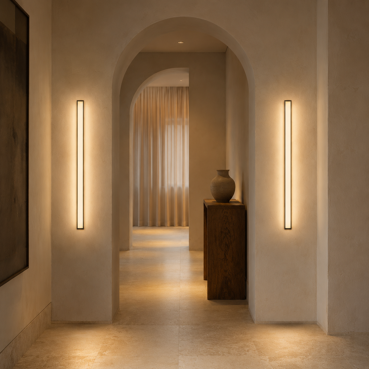 Elora Modern Dimmable Linear Wall Lamp