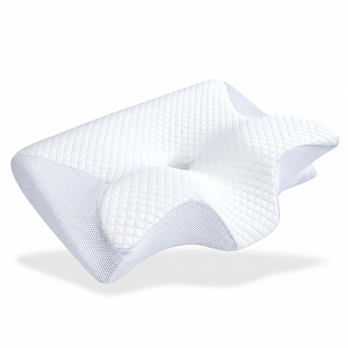 Contour Memory Foam Neck Pillow for Cervical Sleep Support