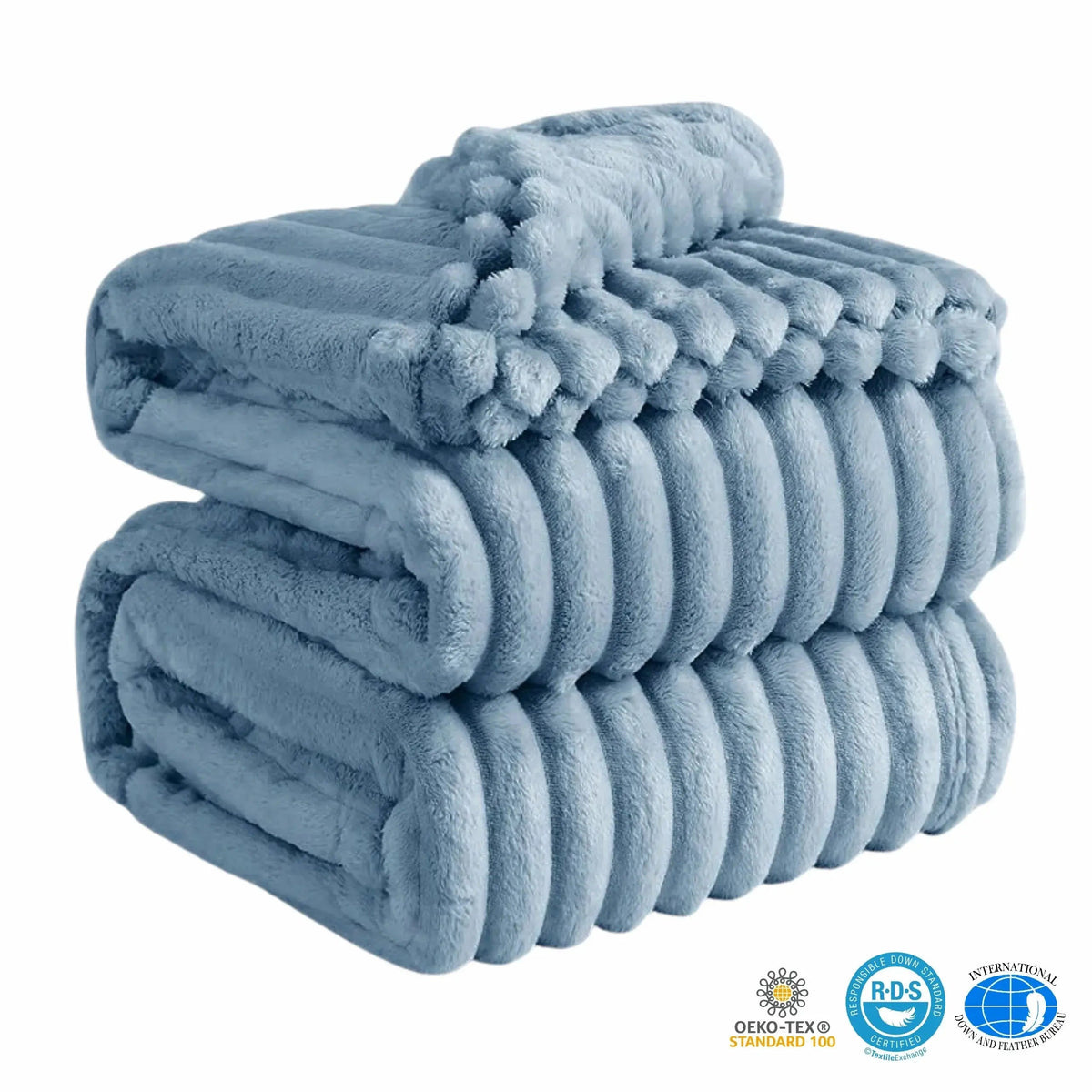 Faux Fur Throw Blanket Soft Plush Warm Sofa Bed Home Decor