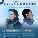 Double Support Travel Neck Pillow for Flights and Long Car Rides