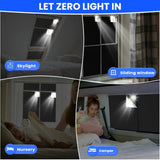Magnetic Blackout Window Shades for Bedroom Nursery and Kids Room