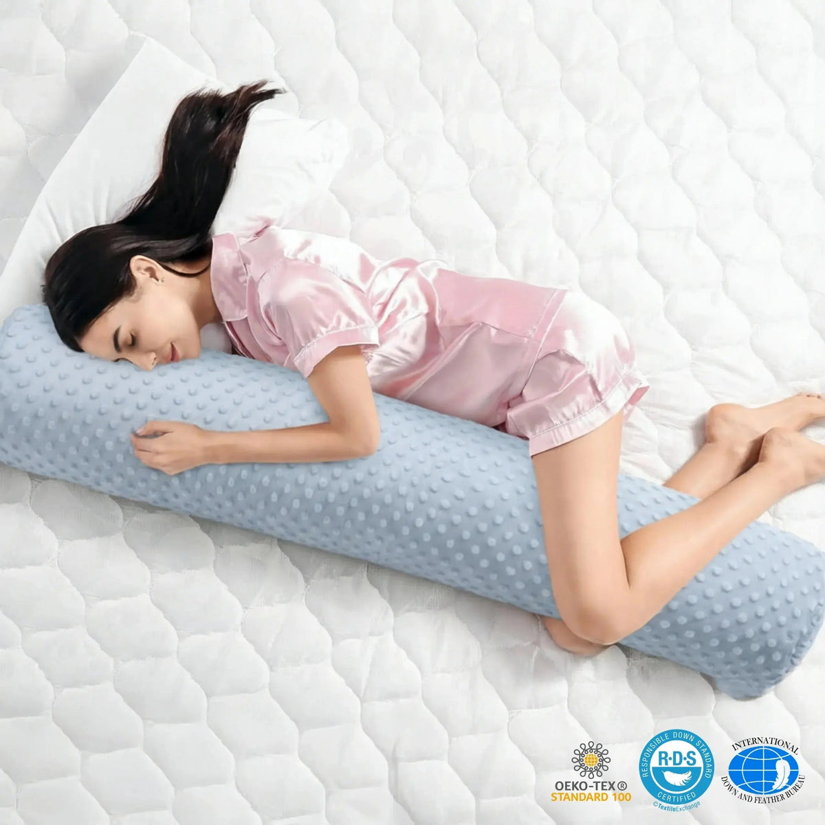 Body Pillow Soft Support for Side Sleepers Full Length