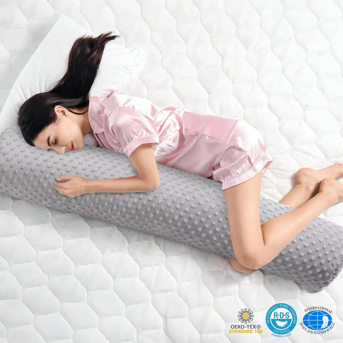 Body Pillow Soft Support for Side Sleepers Full Length
