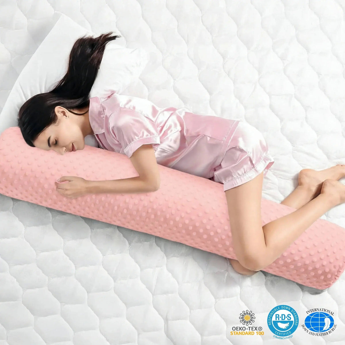 Body Pillow Soft Support for Side Sleepers Full Length