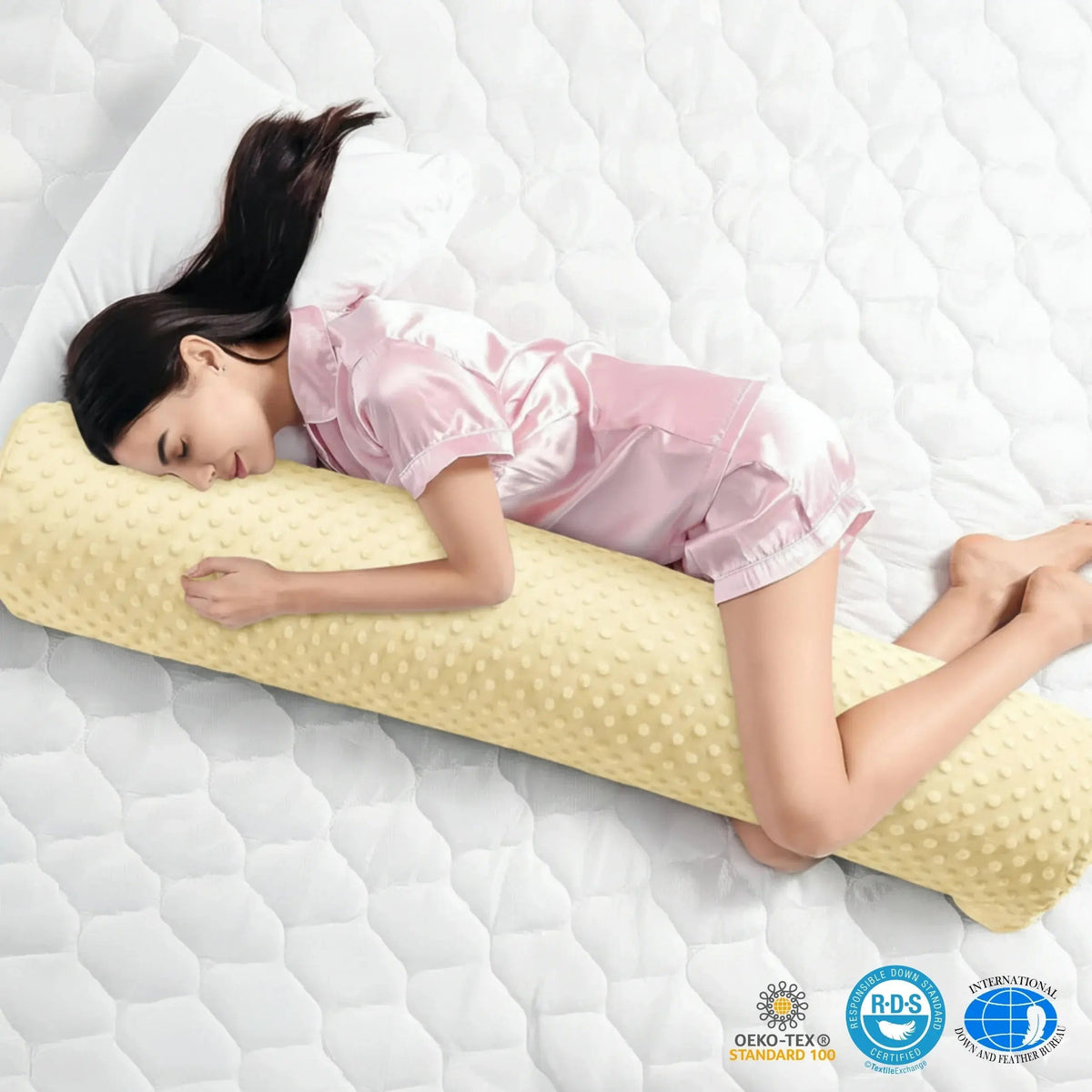Body Pillow Soft Support for Side Sleepers Full Length