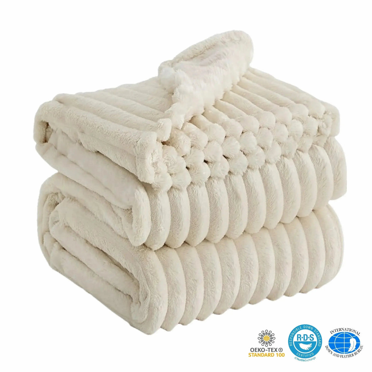 Faux Fur Throw Blanket Soft Plush Warm Sofa Bed Home Decor