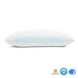 Shredded Memory Foam Pillow Cooling Adjustable Support