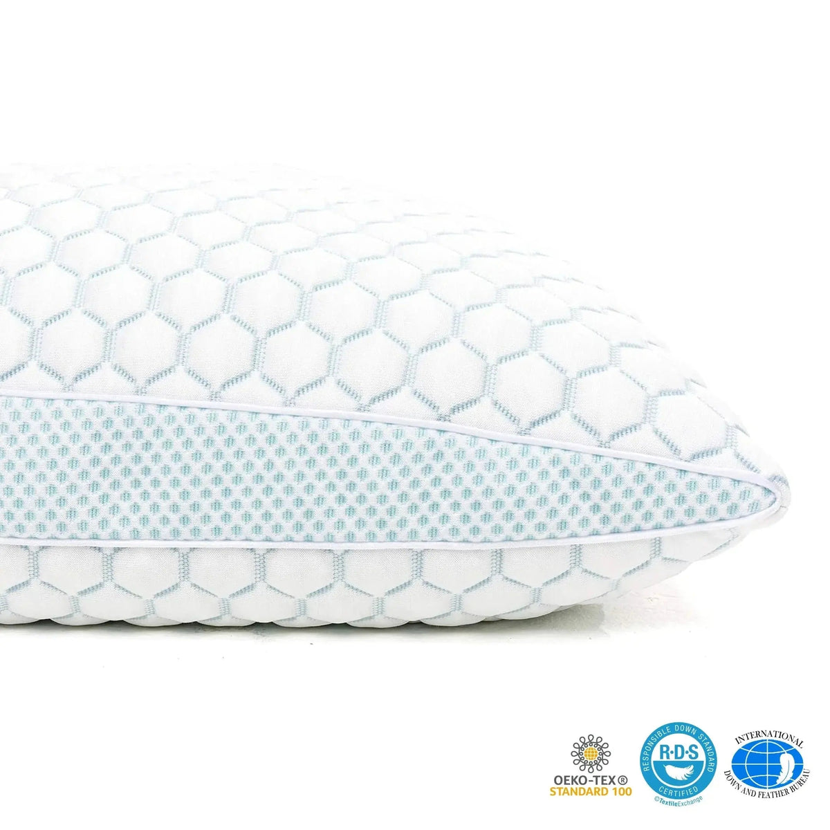 Shredded Memory Foam Pillow Cooling Adjustable Support