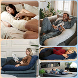 U Shaped Pregnancy Body Pillow for Cooling Full Body Support