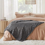 Faux Fur Throw Blanket Soft Plush Warm Sofa Bed Home Decor
