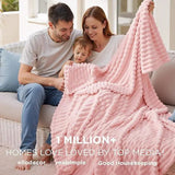 Faux Fur Throw Blanket Soft Plush Warm Sofa Bed Home Decor
