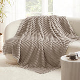 Faux Fur Throw Blanket Soft Plush Warm Sofa Bed Home Decor