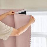 Self Adhesive Portable Blackout Curtain for Bedroom and Travel