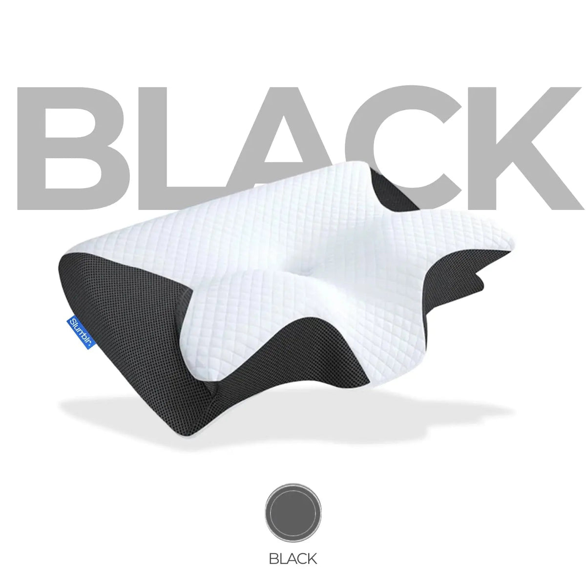 Contour Memory Foam Neck Pillow for Cervical Sleep Support