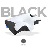 Contour Memory Foam Neck Pillow for Cervical Sleep Support