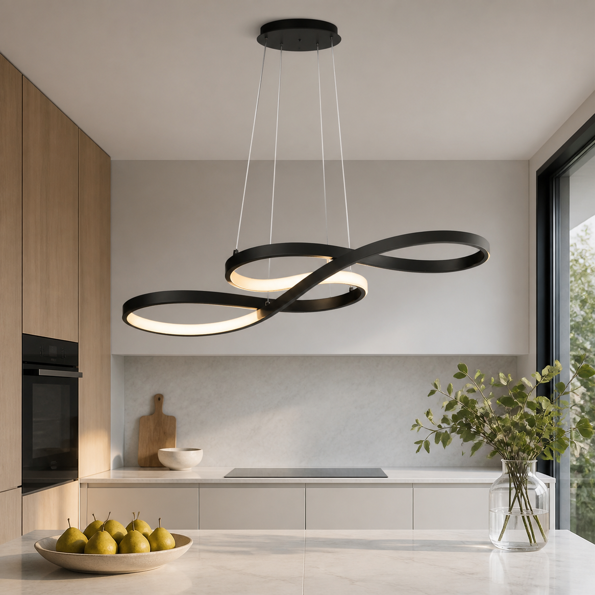 Aria Sculptural Pendant Chandelier