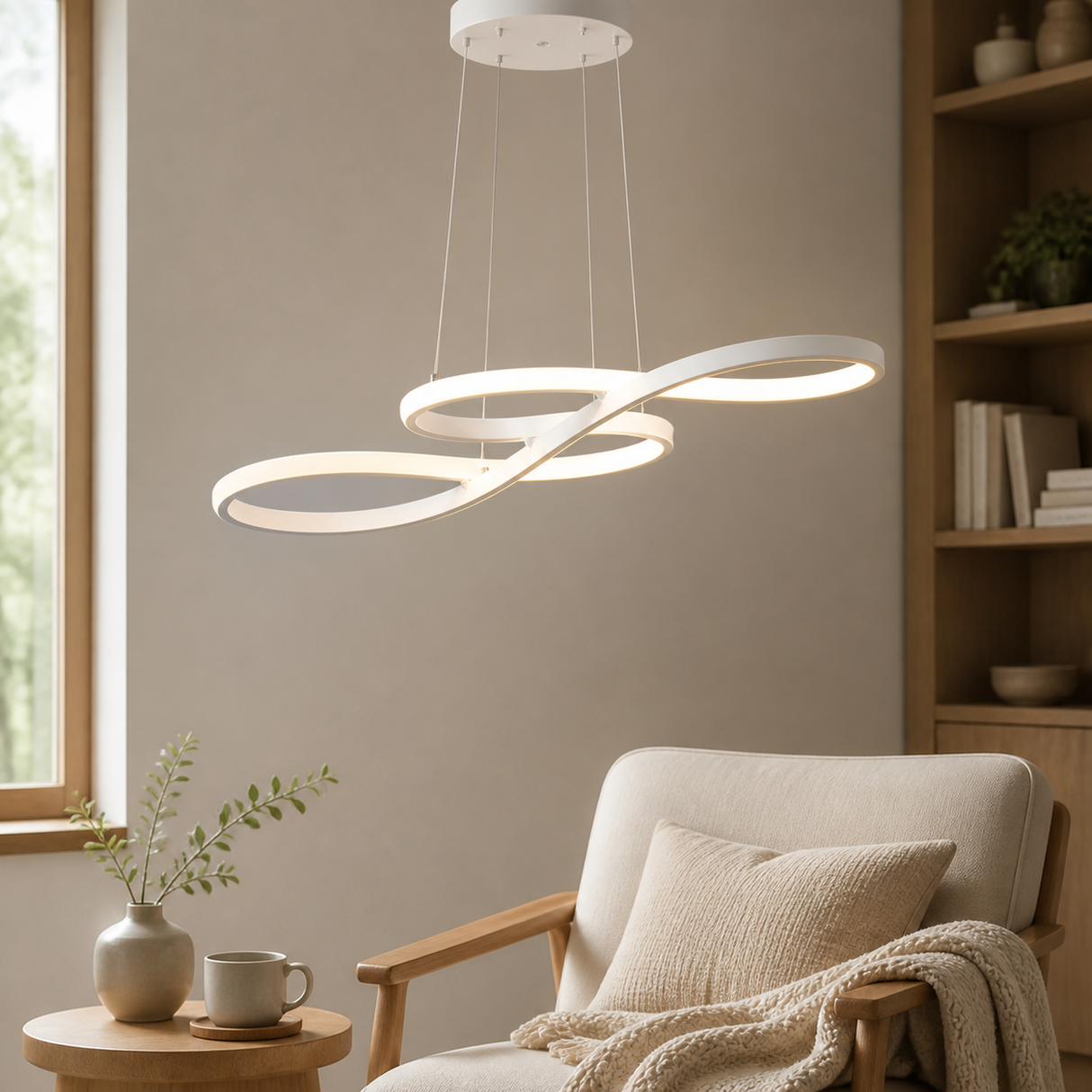 Aria Sculptural Pendant Chandelier