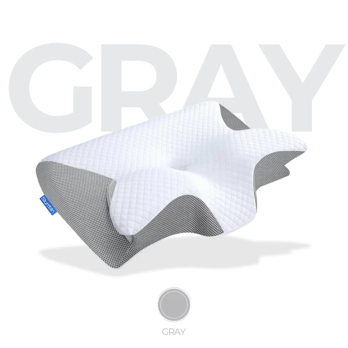 Contour Memory Foam Neck Pillow for Cervical Sleep Support