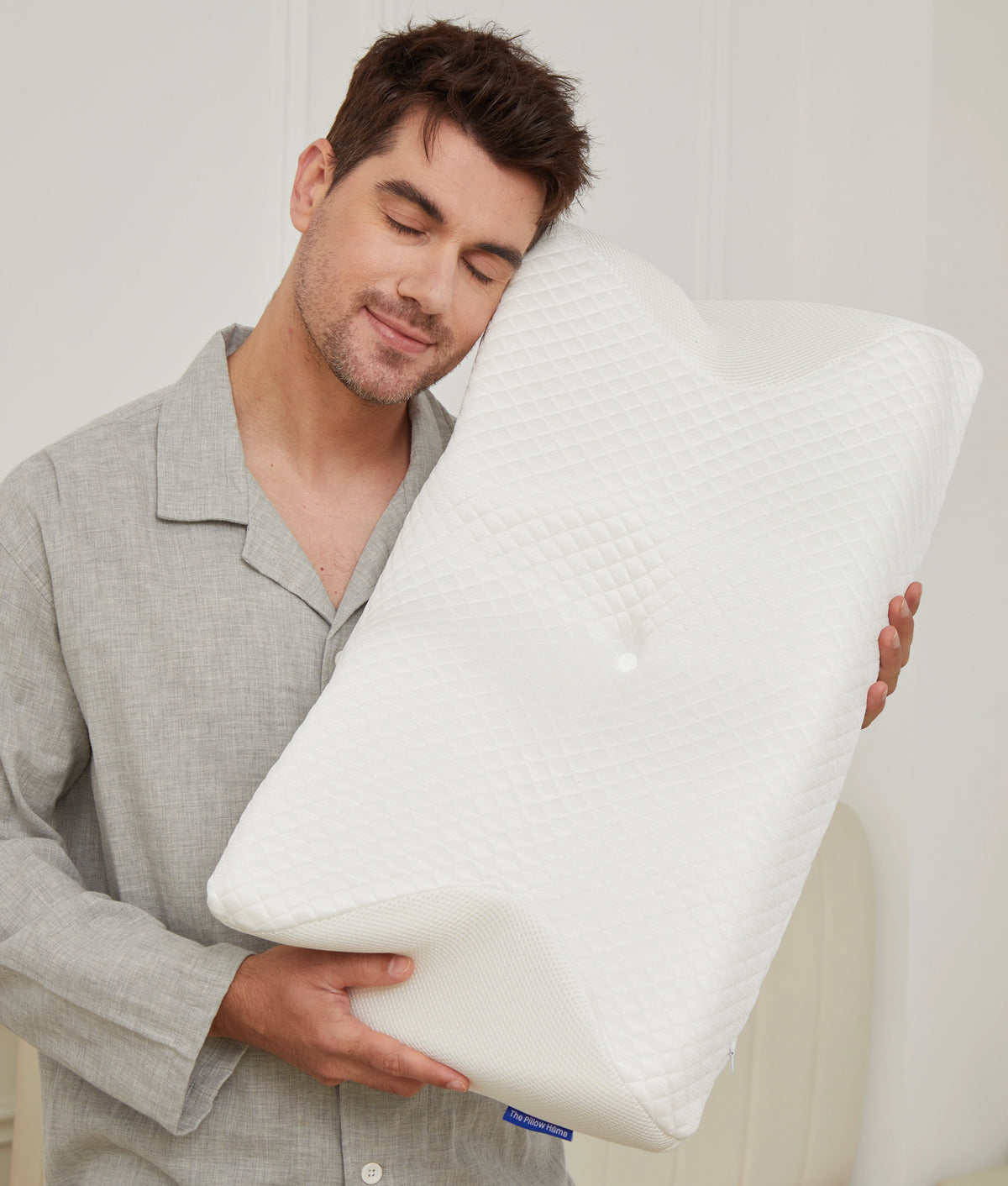 Memory Foam Neck Pillow for Cervical Support and Better Sleep