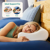 Contour Memory Foam Pillow Neck Shoulder Support Sleep