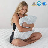 Shredded Memory Foam Pillow Cooling Adjustable Support