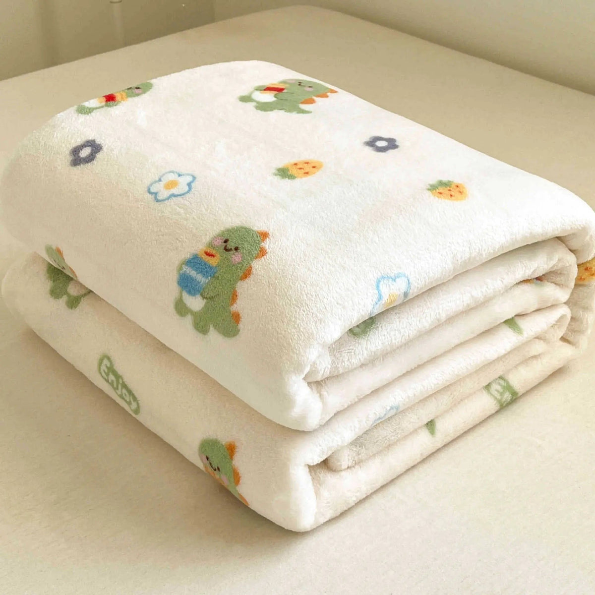 Cloud Velvet Blanket Soft Plush Printed Throw Bedroom