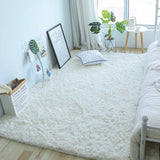 Fluffy Faux Fur Hall Carpet for Living Room Bedroom Kids Room Dorm