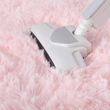Fluffy Round Area Rug for Kids Girls Bedroom Nursery Playroom Floor