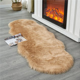 FORSWAN Faux Fur Sheepskin Area Rug for Bedroom Nursery Living Room
