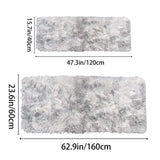 Tie-Dye Fluffy Shag Area Rug for Bedroom Living Room Nursery Floors