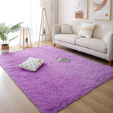 Fluffy Faux Fur Hall Carpet for Living Room Bedroom Kids Room Dorm