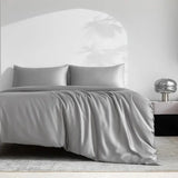 Luxury Bamboo Bed Sheets Set Soft Breathable 4 Piece Bedding