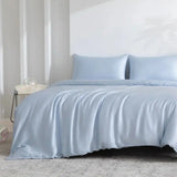 Luxury Bamboo Bed Sheets Set Soft Breathable 4 Piece Bedding
