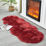 FORSWAN Faux Fur Sheepskin Area Rug for Bedroom Nursery Living Room