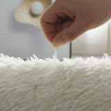 Fluffy Faux Fur Hall Carpet for Living Room Bedroom Kids Room Dorm