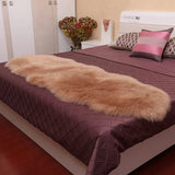 FORSWAN Faux Fur Sheepskin Area Rug for Bedroom Nursery Living Room
