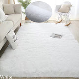 Fluffy Faux Fur Hall Carpet for Living Room Bedroom Kids Room Dorm