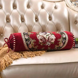 Cylindrical Bolster Pillow Decorative Support Bed Sofa