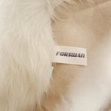 FORSWAN Faux Fur Sheepskin Area Rug for Bedroom Nursery Living Room