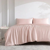 Luxury Bamboo Bed Sheets Set Soft Breathable 4 Piece Bedding