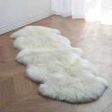 FORSWAN Faux Fur Sheepskin Area Rug for Bedroom Nursery Living Room