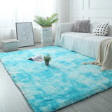 Fluffy Faux Fur Hall Carpet for Living Room Bedroom Kids Room Dorm
