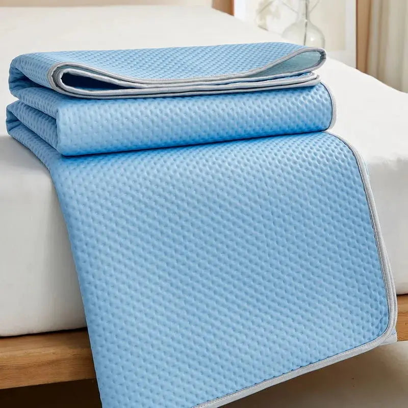 Cooling Mattress Pad Ice Silk Breathable Sleep Mat Bedroom